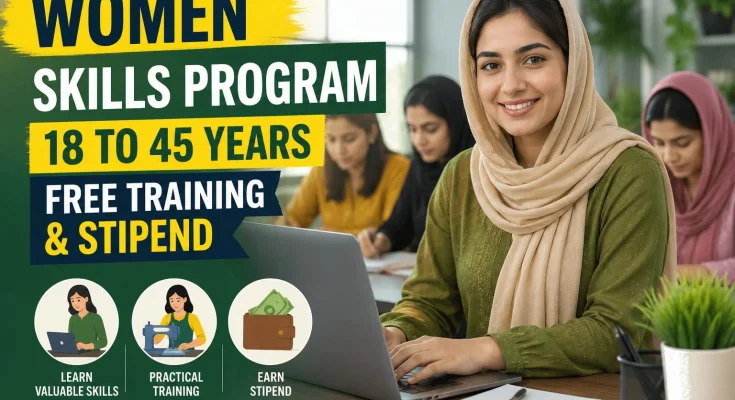 Women Skills Program 2026 | Free Training & Stipend